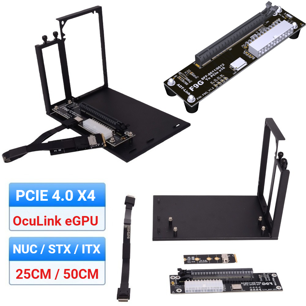 Oculink Egpu Dock Graphics Card - F9G-BK7 EGPU 오큘링크 GPU 도크 PCIe