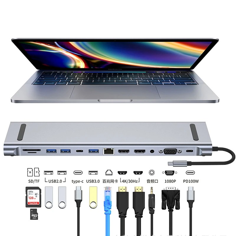 USB C 3.0 허브 유형 C-멀티 4K HDMI 모 - 4 Hdmi Multi Monitor Video Card 4K 리뷰 및 가격