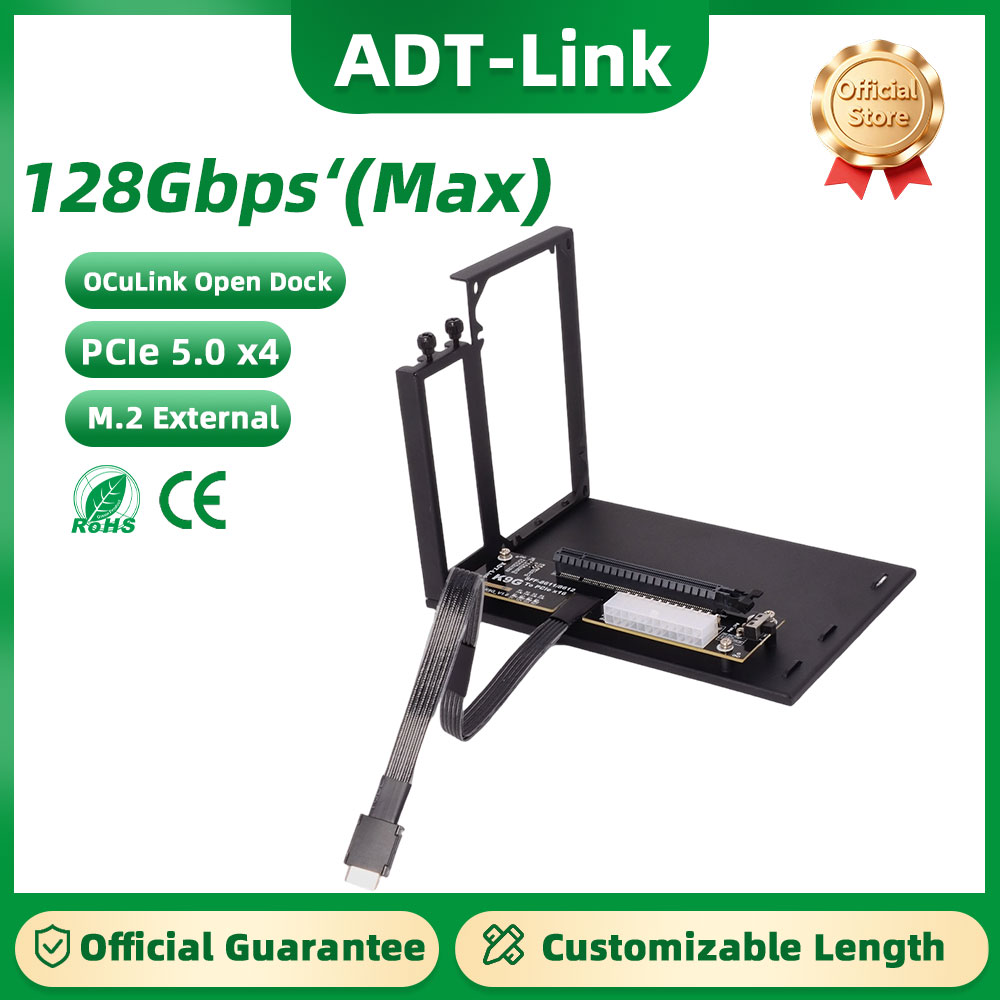 ADT-Link PCIe 5.0 K993G OcuLin - Oculink Egpu Dock Graphics Card 리뷰 및 가격