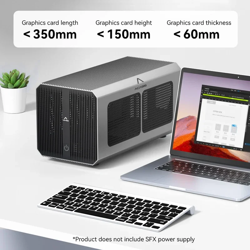 Acasis 40Gbps eGPU 케이스, 24핀 전원 - Thunderbolt 4 External Gpu Enclosure 리뷰 및 가격